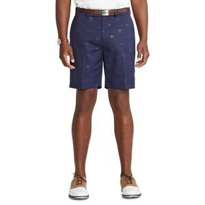 Ralph Lauren RLX Team USA Men’s 2020 Ryder Cup Flag Print Navy Shorts, Size 34
